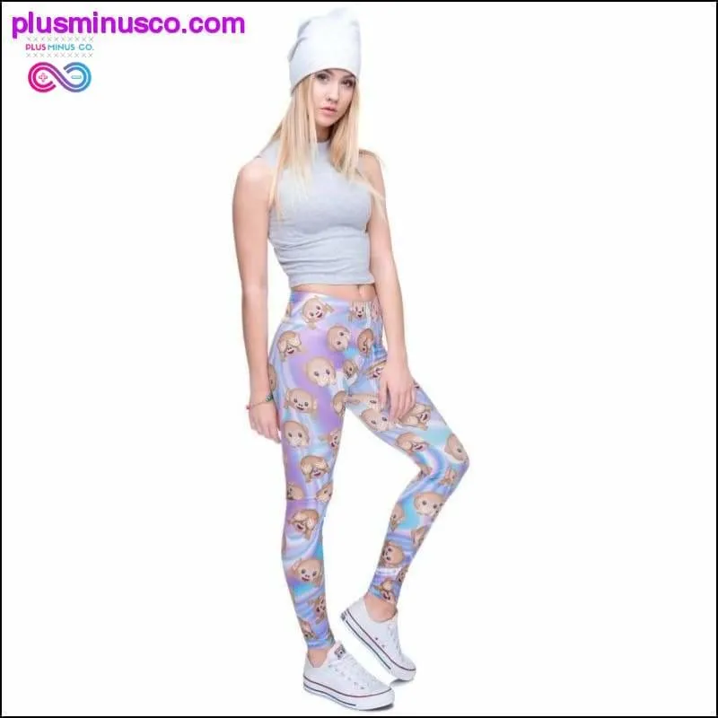 Emoji Printed Leggings