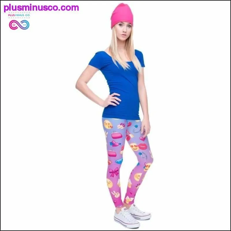 Emoji Printed Leggings