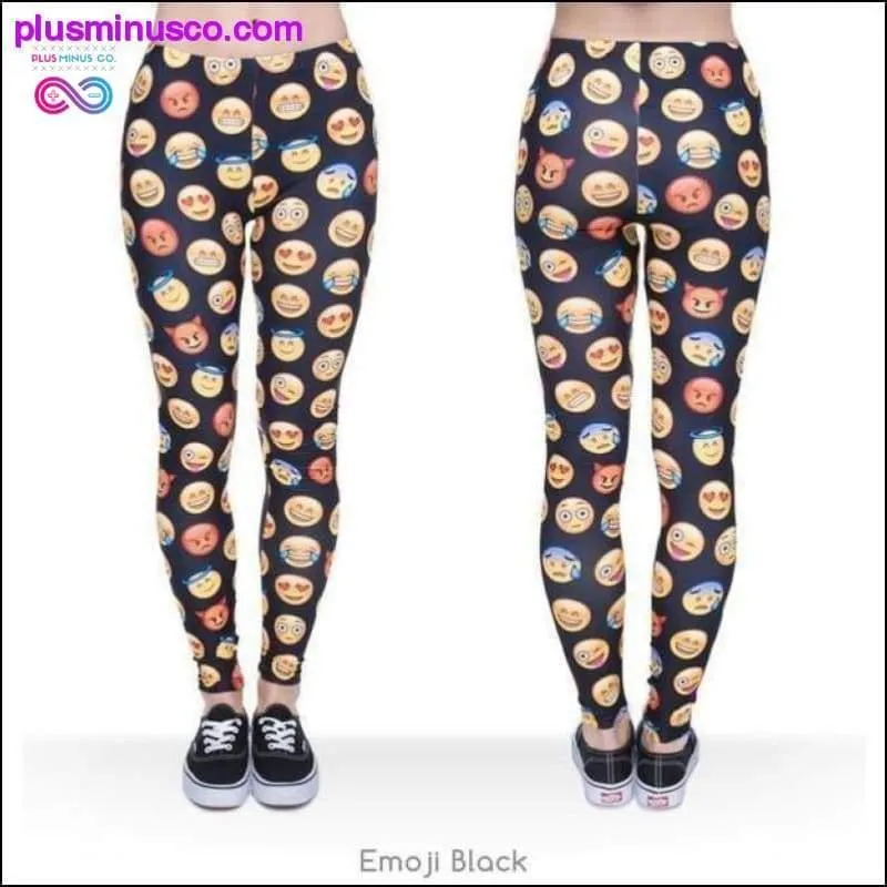 Emoji Printed Leggings