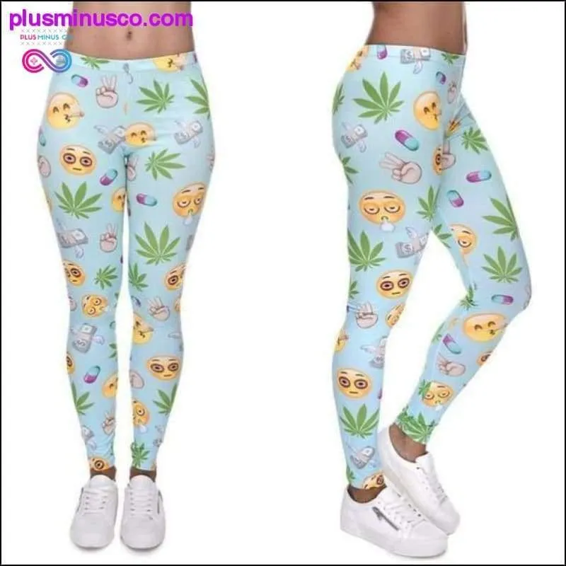 Emoji Printed Leggings
