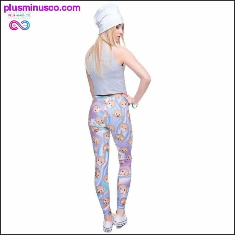 Emoji Printed Leggings