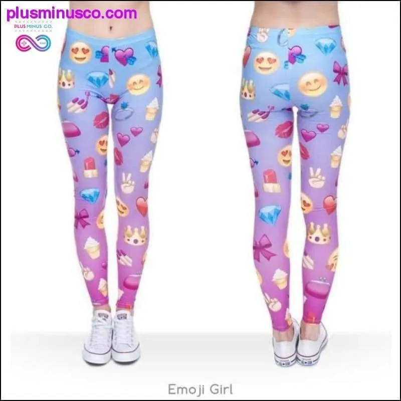 Emoji Printed Leggings