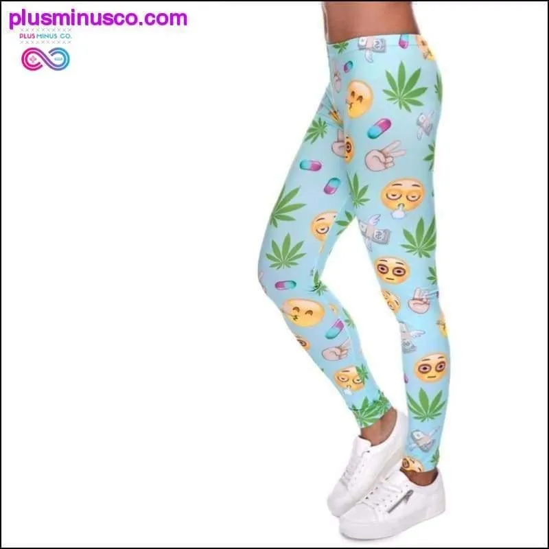 Emoji Printed Leggings