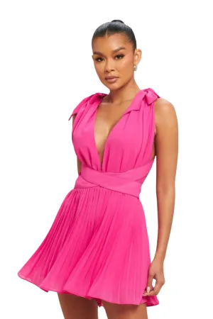 Ericka Pleated Romper