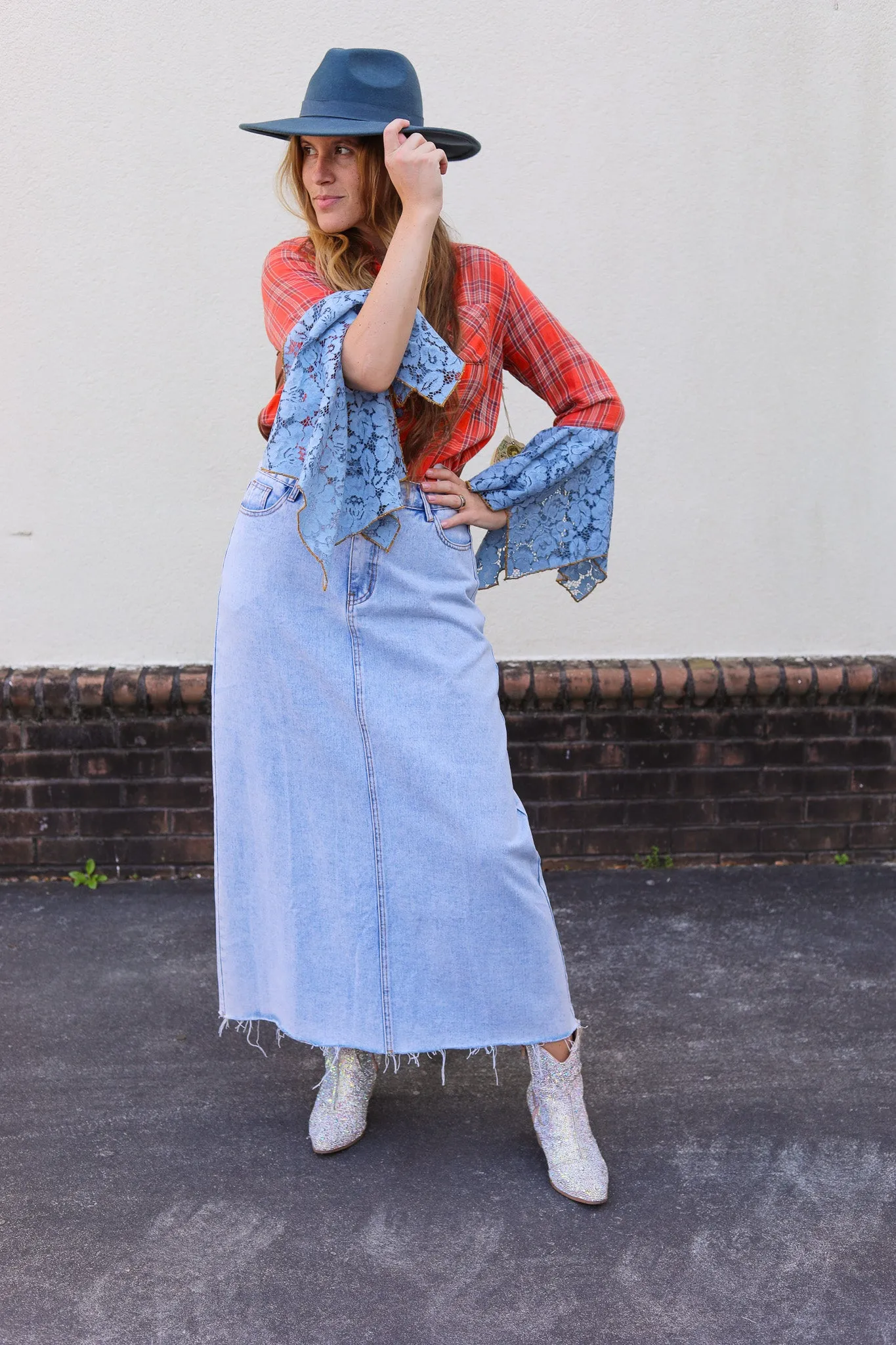 Eros Washed Plaid Shirt