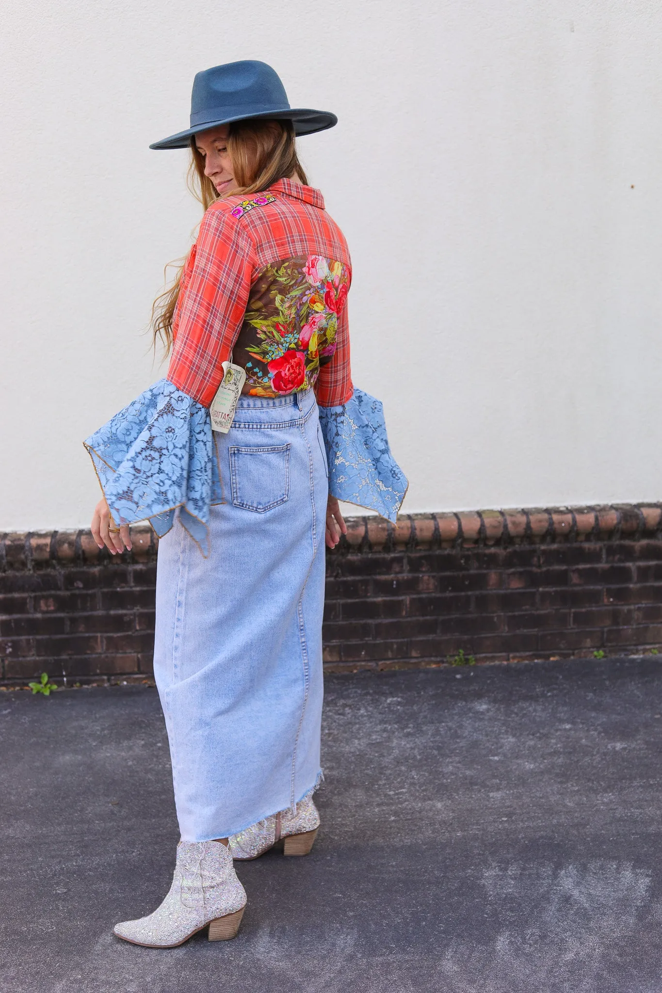 Eros Washed Plaid Shirt