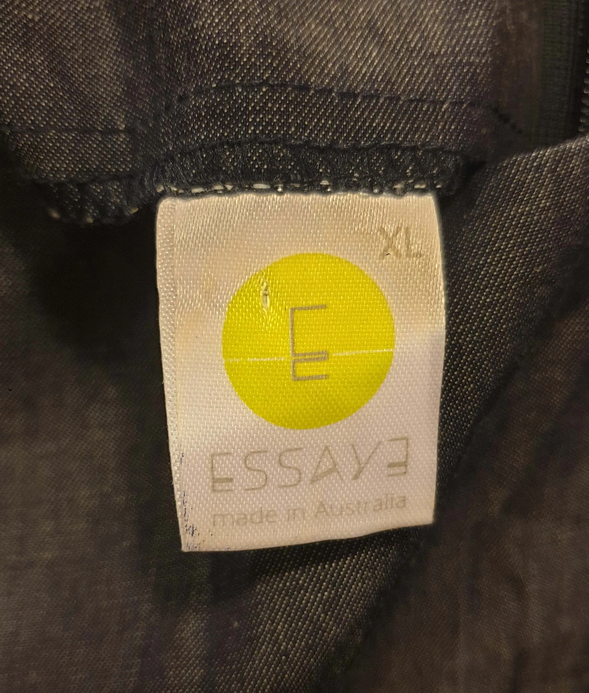 Essaye by Surface Art denim sleeveless dress size XL