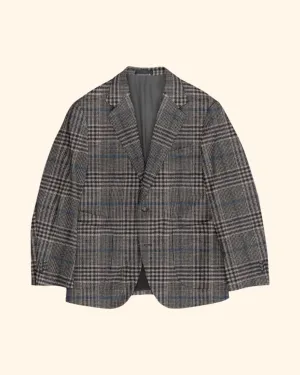 Exploded Grey Plaid Sport Jacket