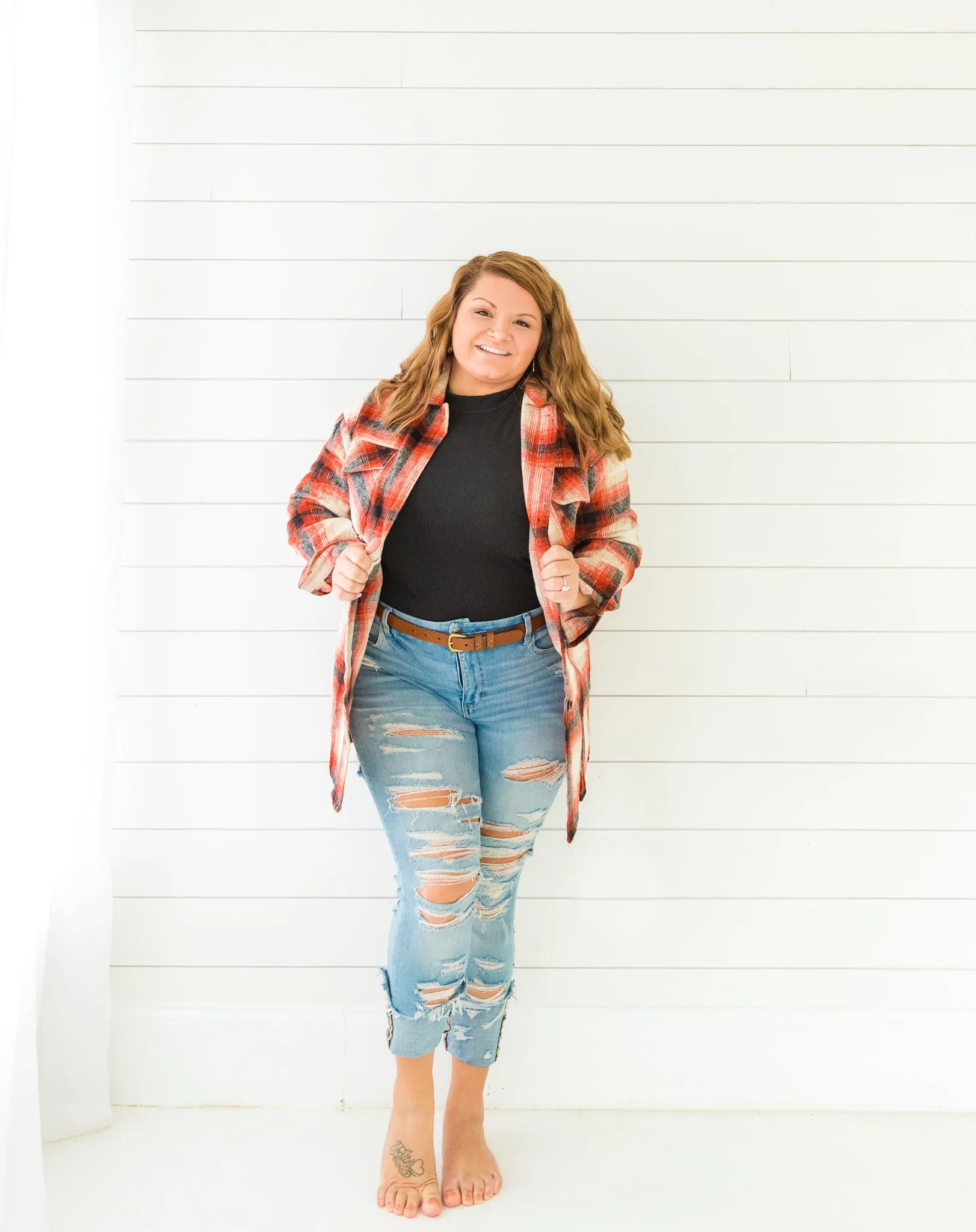 Fall Obsessed Plaid Shacket