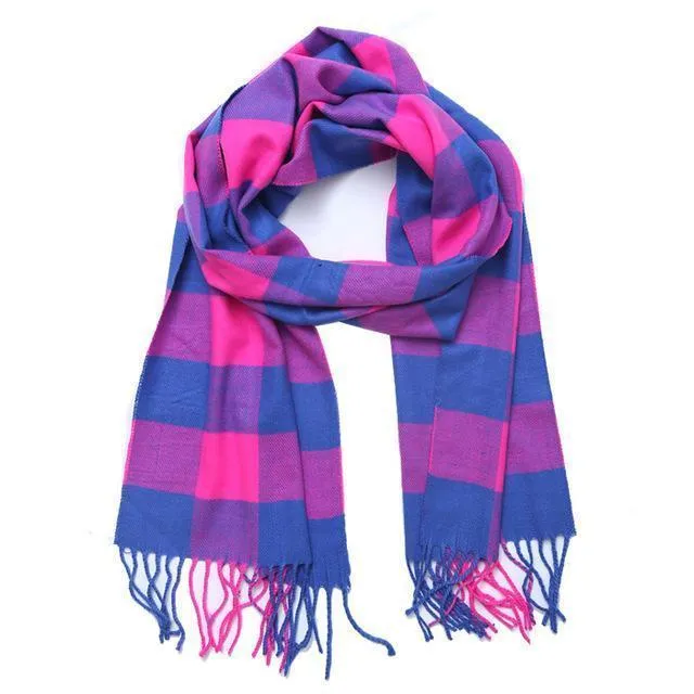 Fashion Winter Plaid Scarf