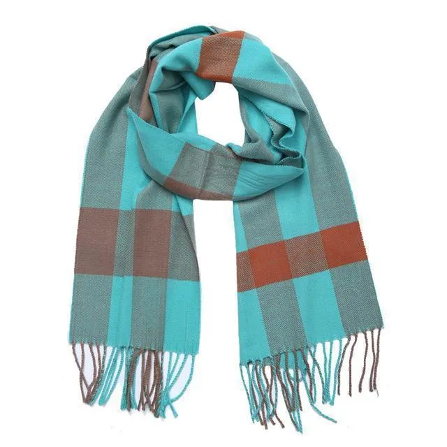 Fashion Winter Plaid Scarf