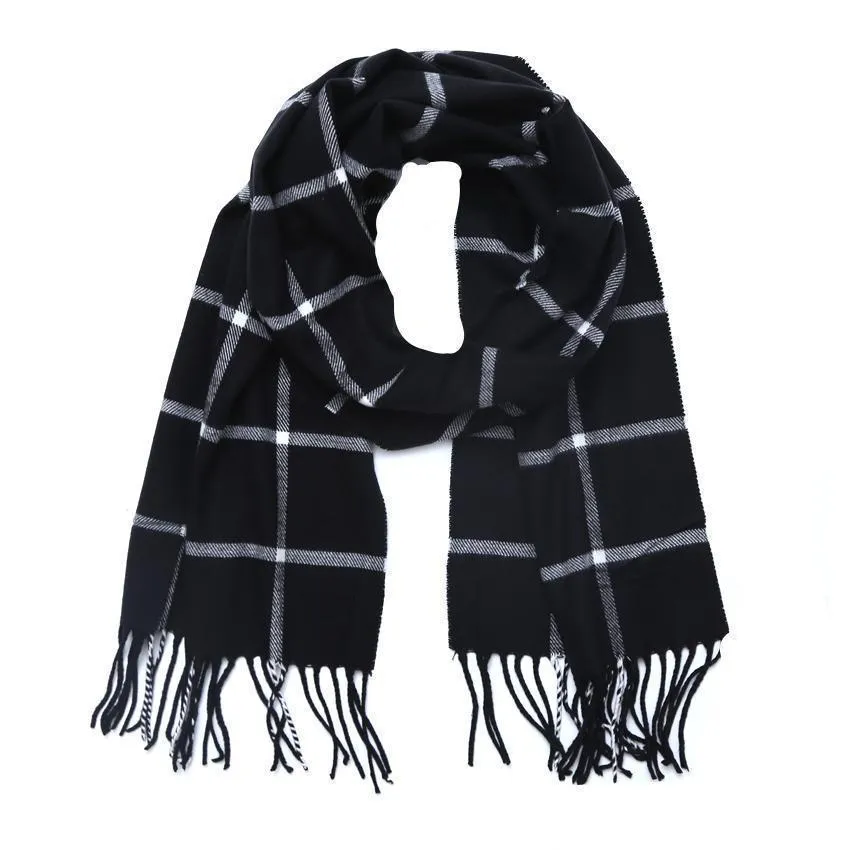 Fashion Winter Plaid Scarf