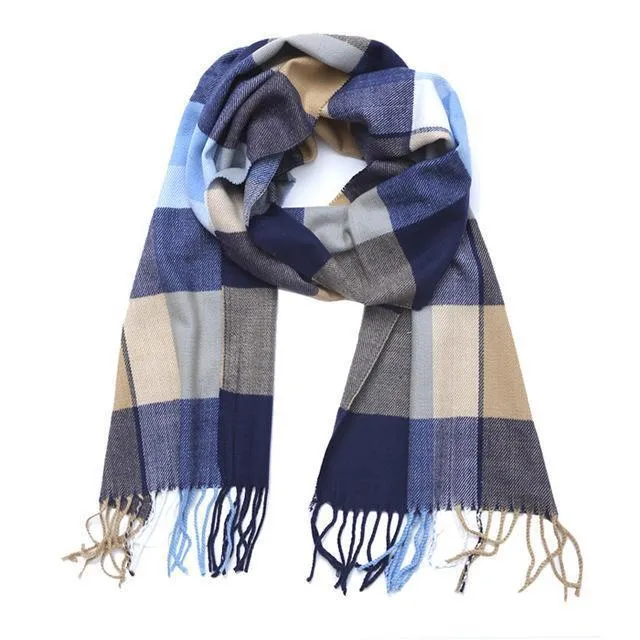 Fashion Winter Plaid Scarf