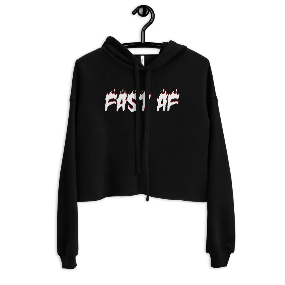 Fast AF [Crop Hoodie]