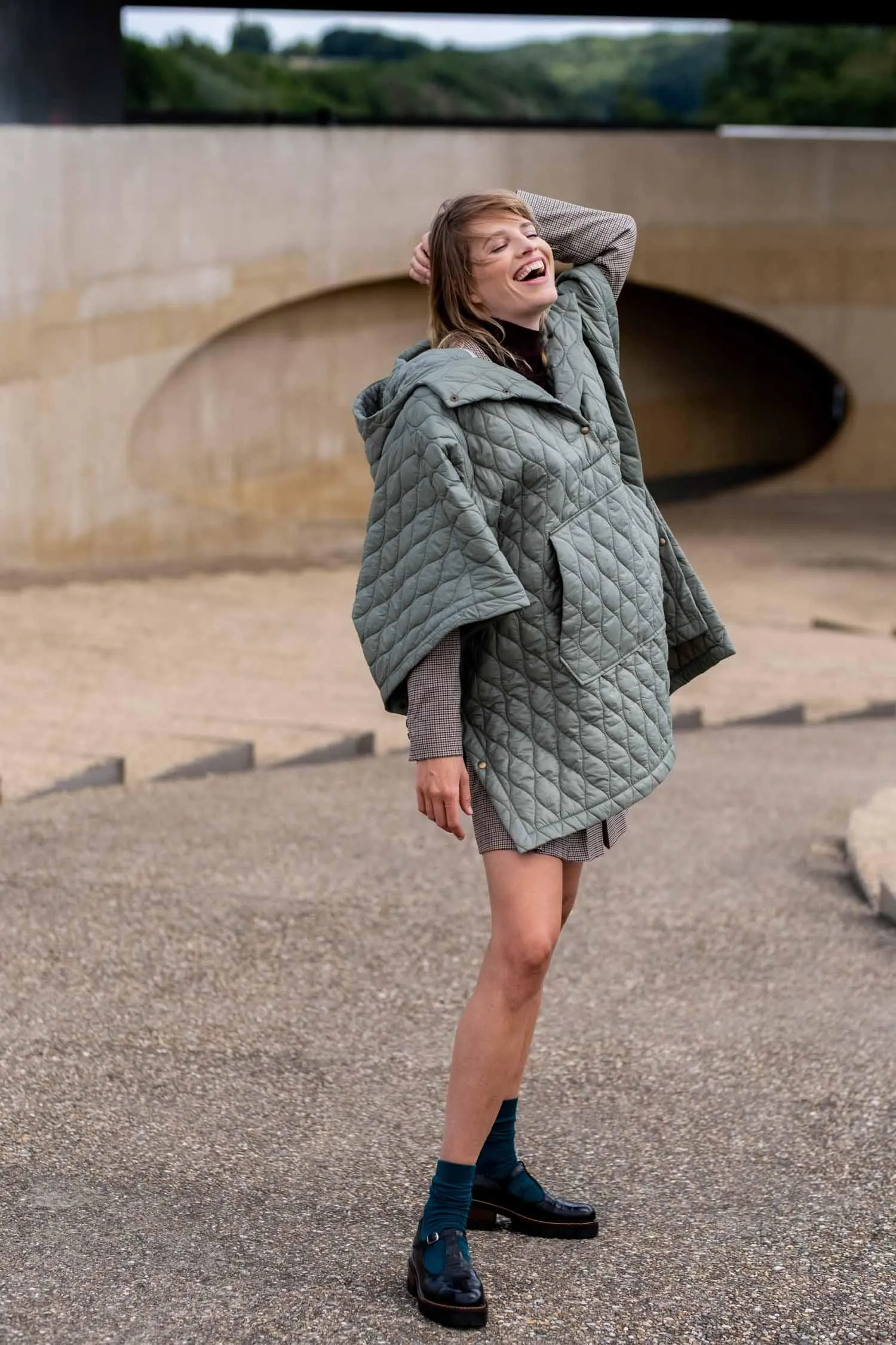 Fibre Mood Harlem Cape