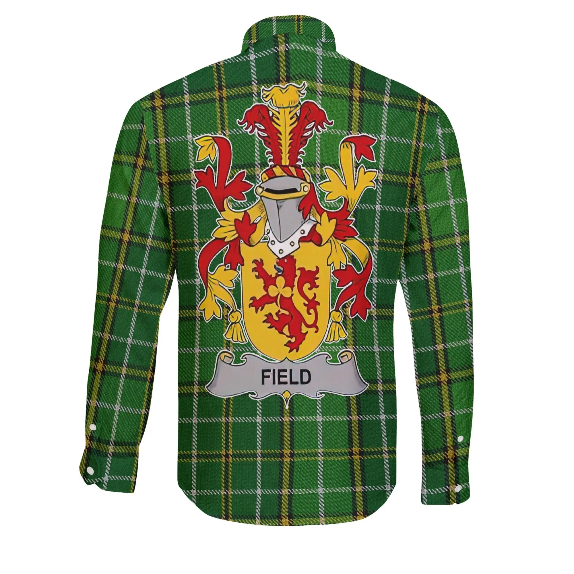 Field Long Sleeve Button Shirts Crest And National Plaid Style