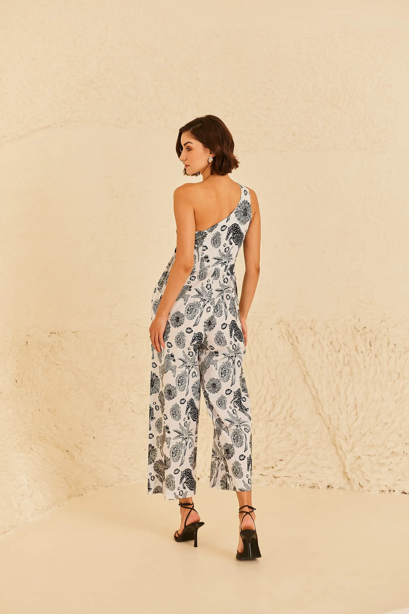 Fierce Flora Print Jumpsuit