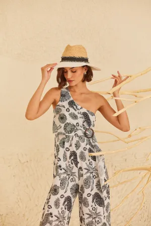 Fierce Flora Print Jumpsuit