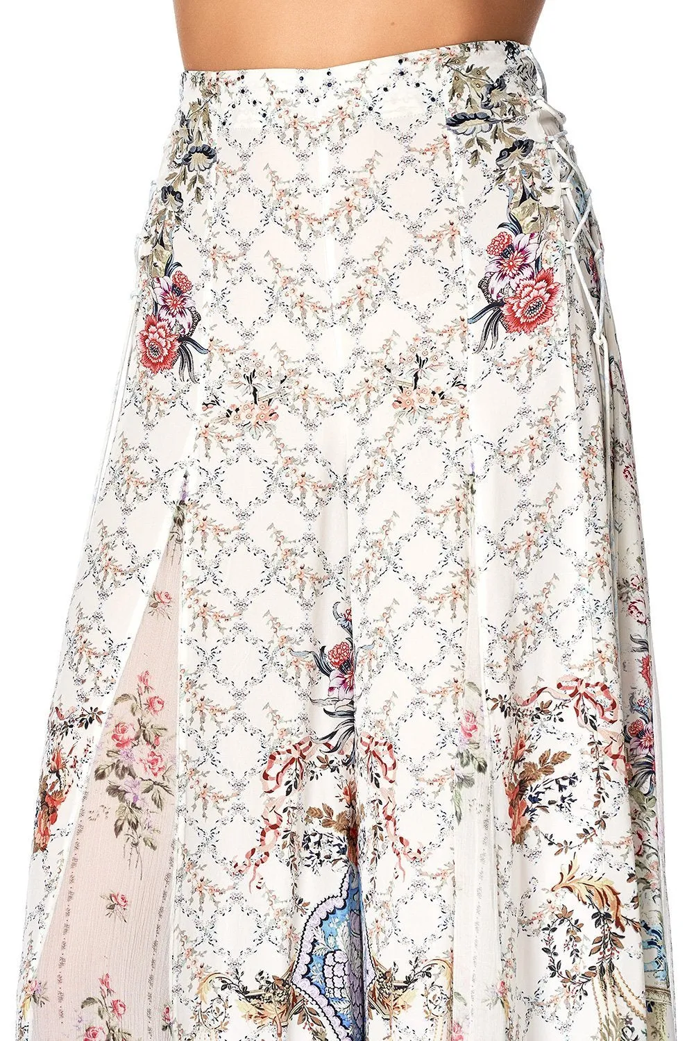 FLARES WITH LACE UP SIDE SOUTHERN BELLE
