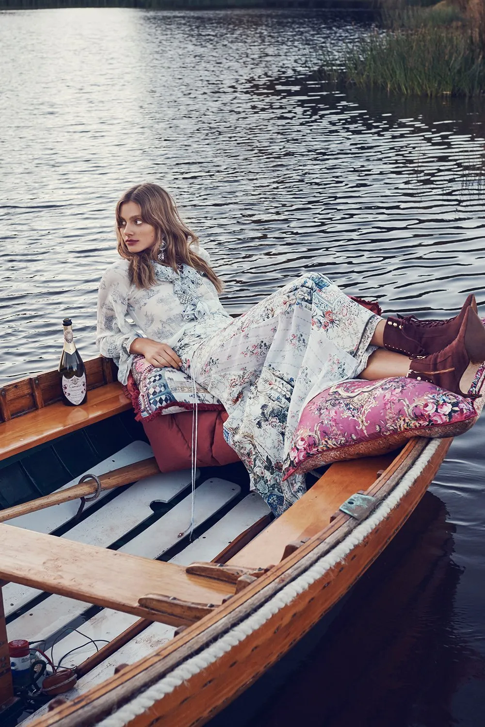 FLARES WITH LACE UP SIDE SOUTHERN BELLE