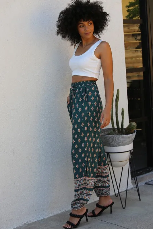 FLIPSIDE PRINTED JOGGERS