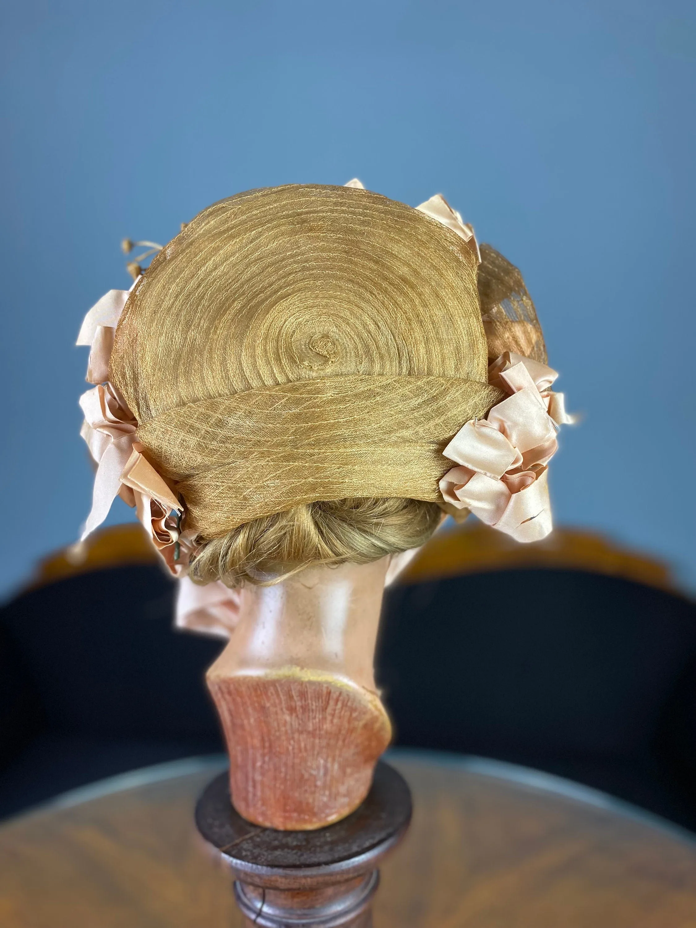 Flower Bonnet, Philadelphia, ca. 1880