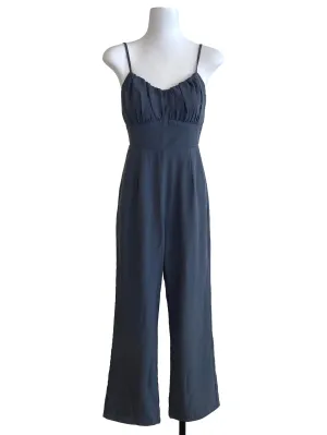 Fossil Grey Sweetheart Jumpsuits