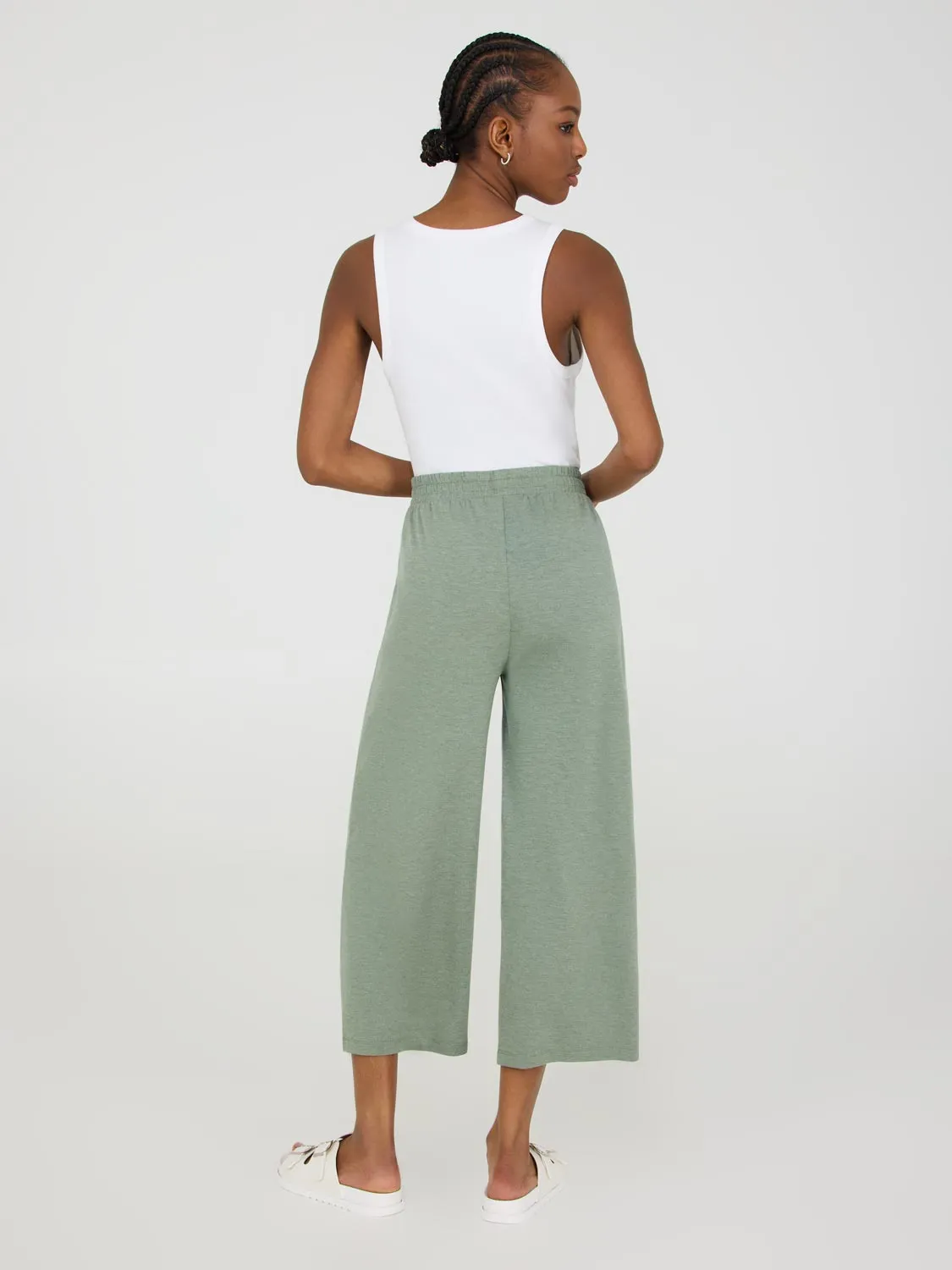 French Terry Gaucho Pants