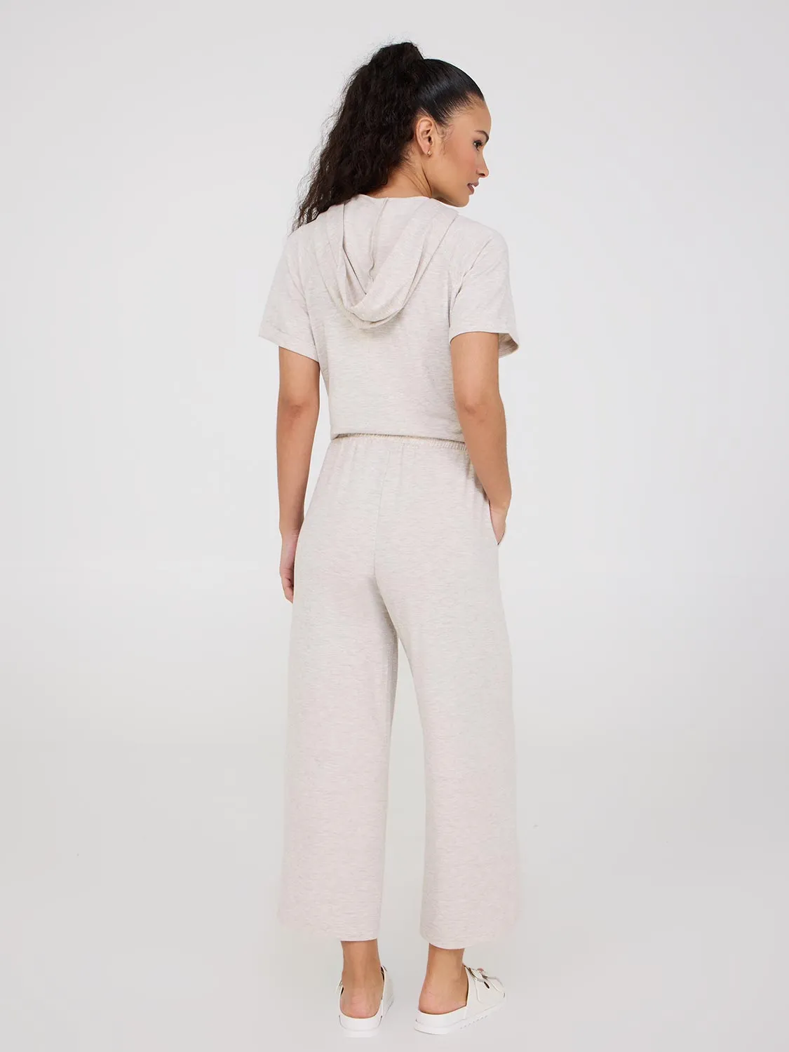 French Terry Gaucho Pants