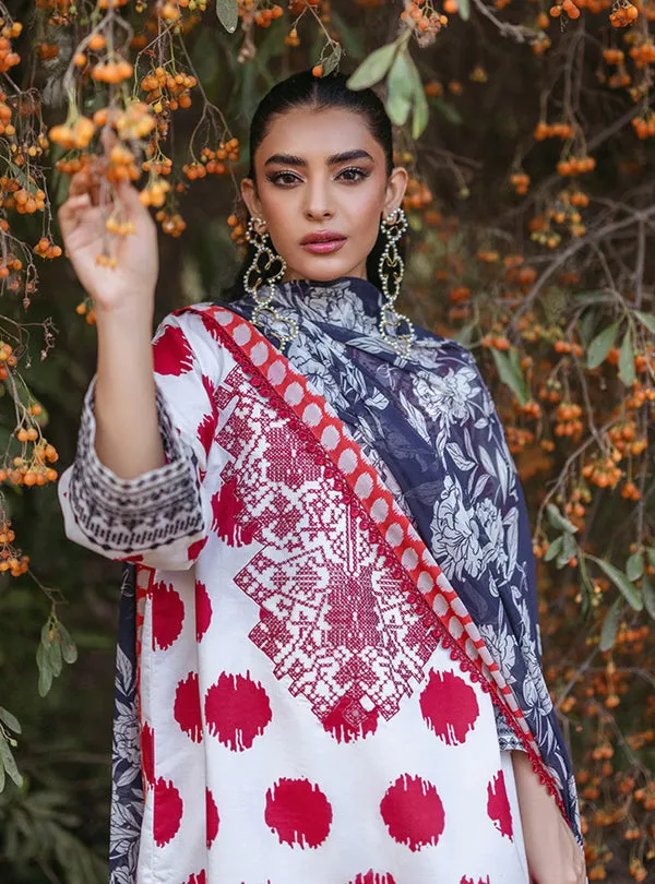 FREYA - D 10A | TAHRA LAWN '24 | ZAINAB CHOTTANI