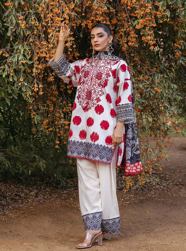 FREYA - D 10A | TAHRA LAWN '24 | ZAINAB CHOTTANI