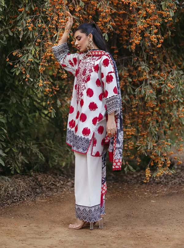 FREYA - D 10A | TAHRA LAWN '24 | ZAINAB CHOTTANI