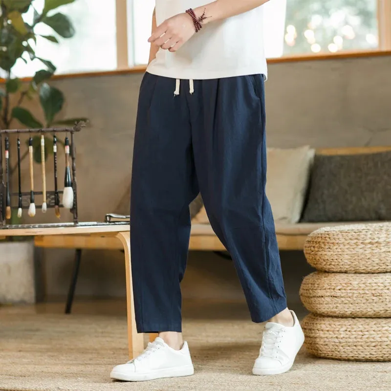 Frische Brise Herren Leinenhosen