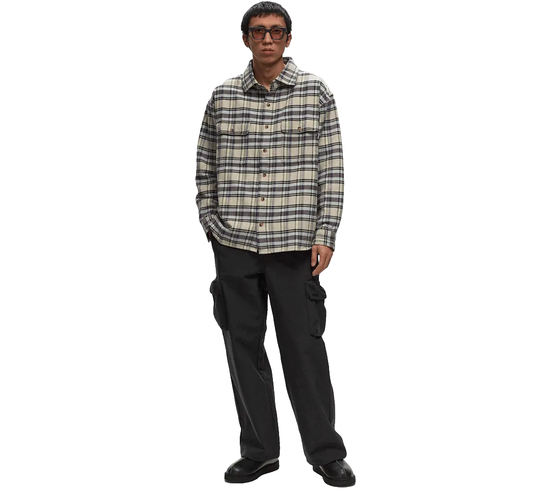Fucking Awesome Rusty Plaid Flannel