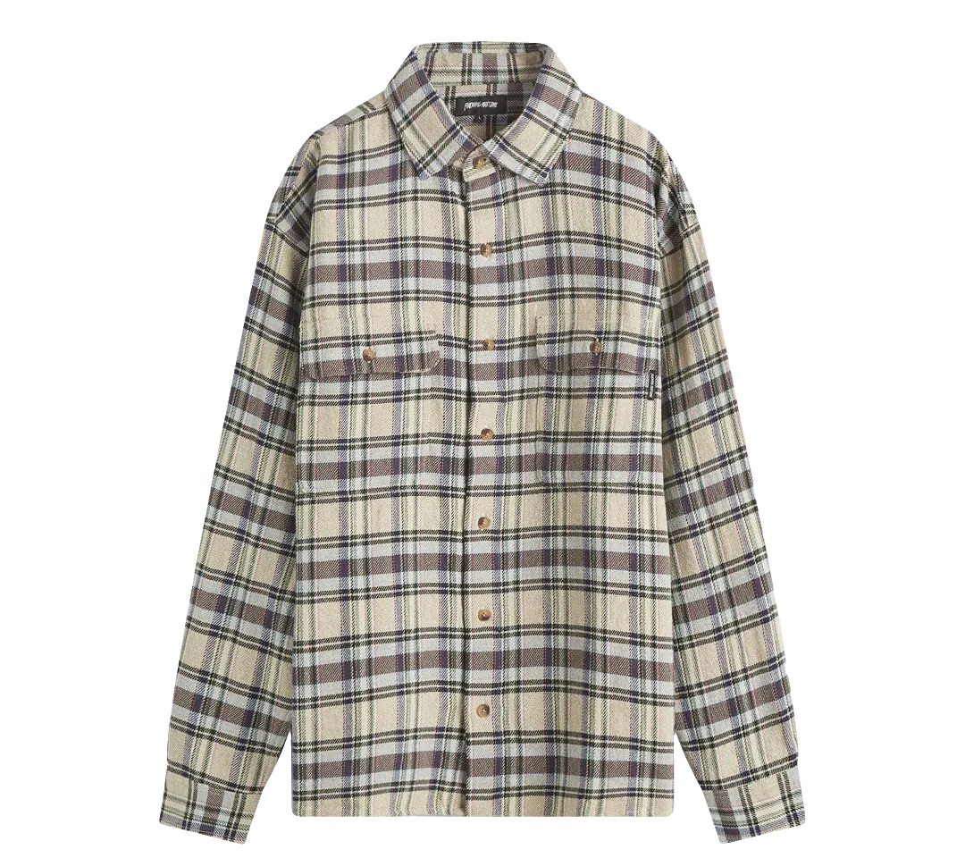 Fucking Awesome Rusty Plaid Flannel