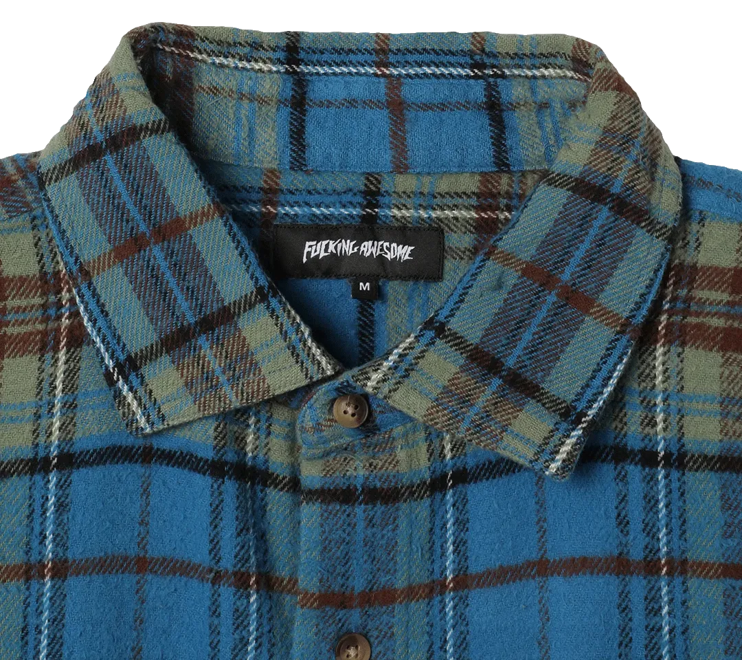 Fucking Awesome Rusty Plaid Flannel