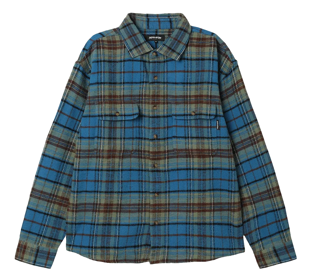 Fucking Awesome Rusty Plaid Flannel