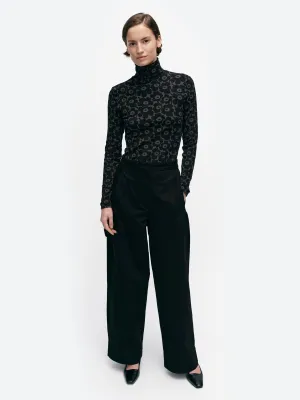 Funktio Solid Cotton Trousers