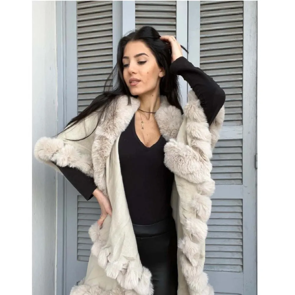 Fur Poncho