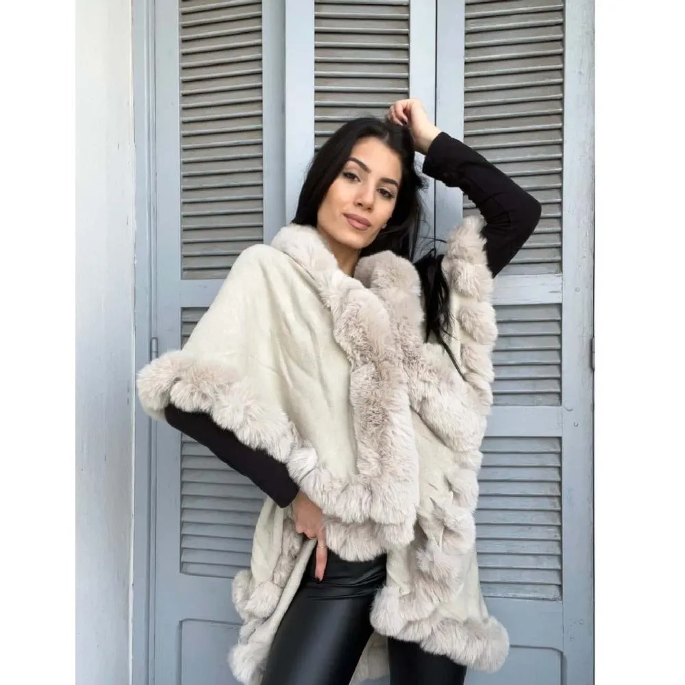 Fur Poncho