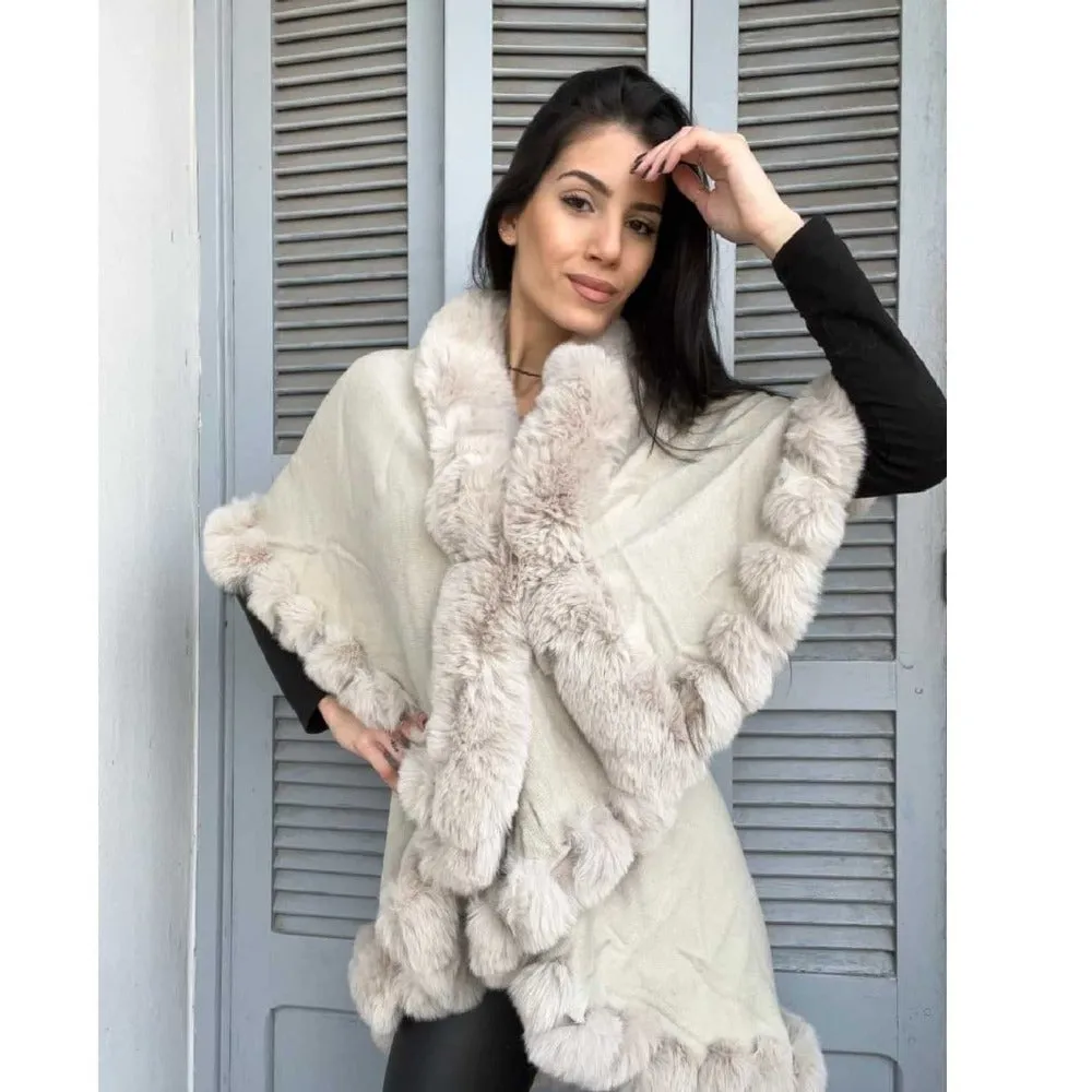 Fur Poncho