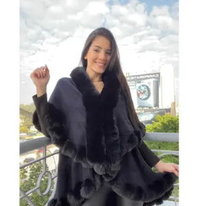 Fur Poncho