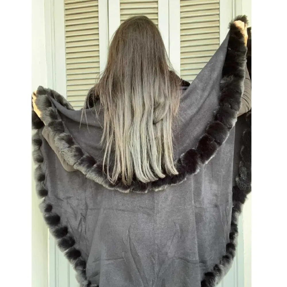 Fur Poncho