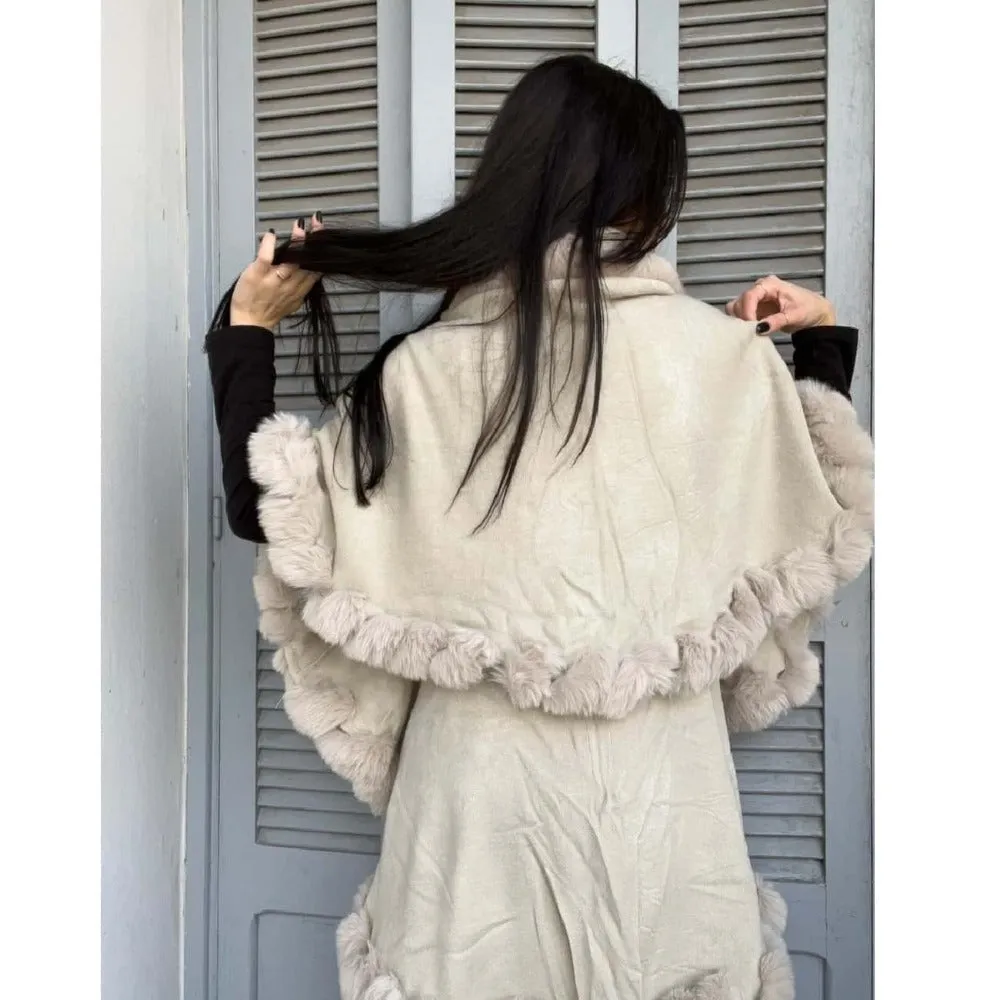 Fur Poncho