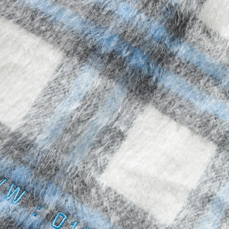 FURY FLEECE FLANNEL JACKET (GREY ICE)