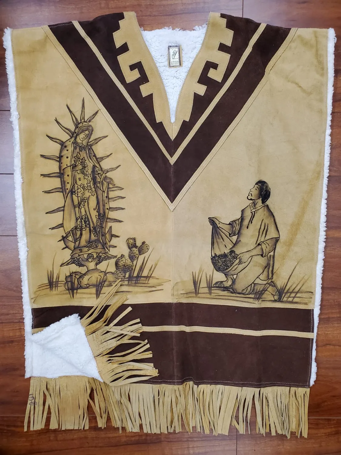 Gaban Poncho De Lana 100% Artisanal Sheep’s Wool