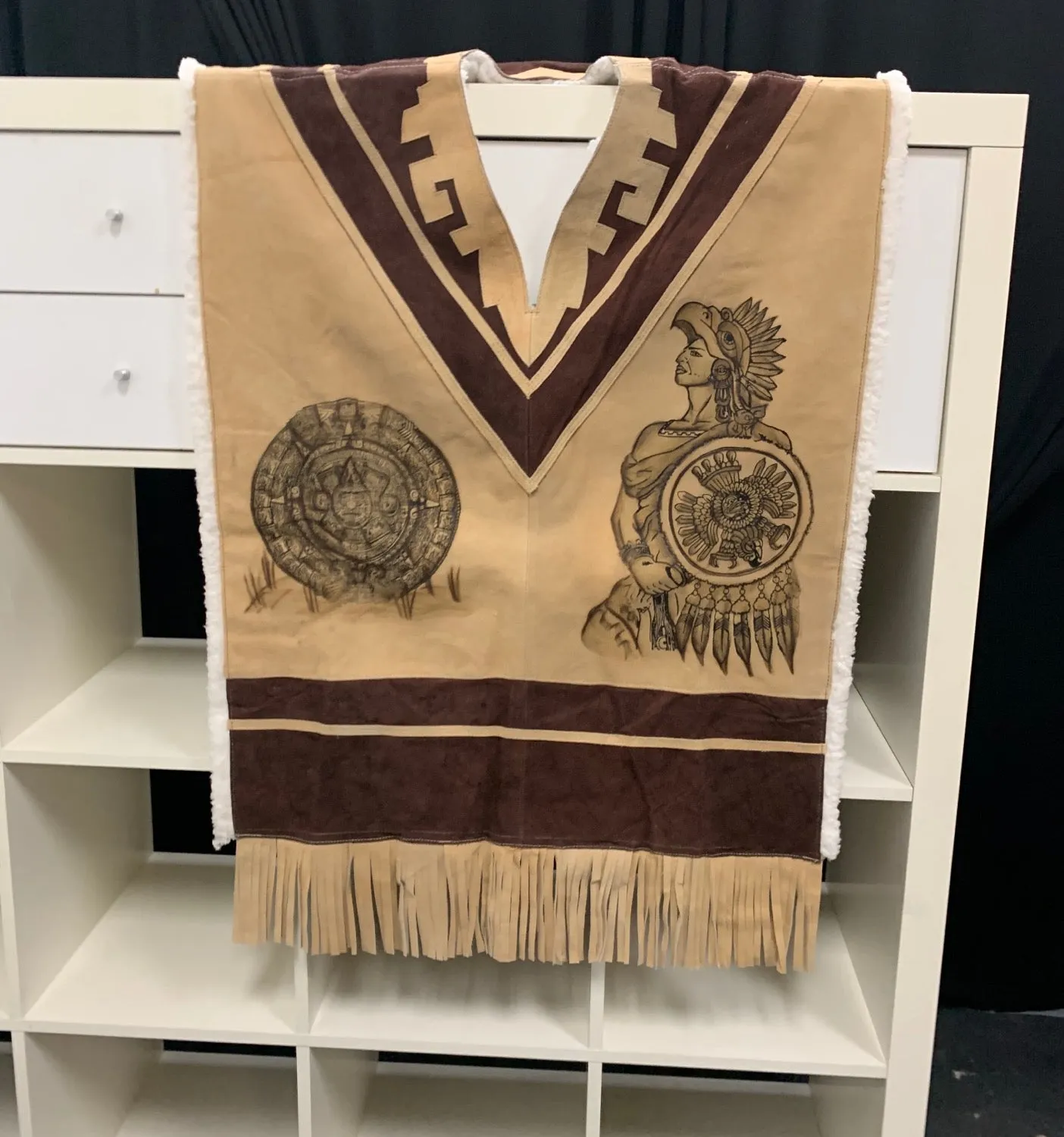 Gaban Poncho De Lana 100% Artisanal Sheep’s Wool