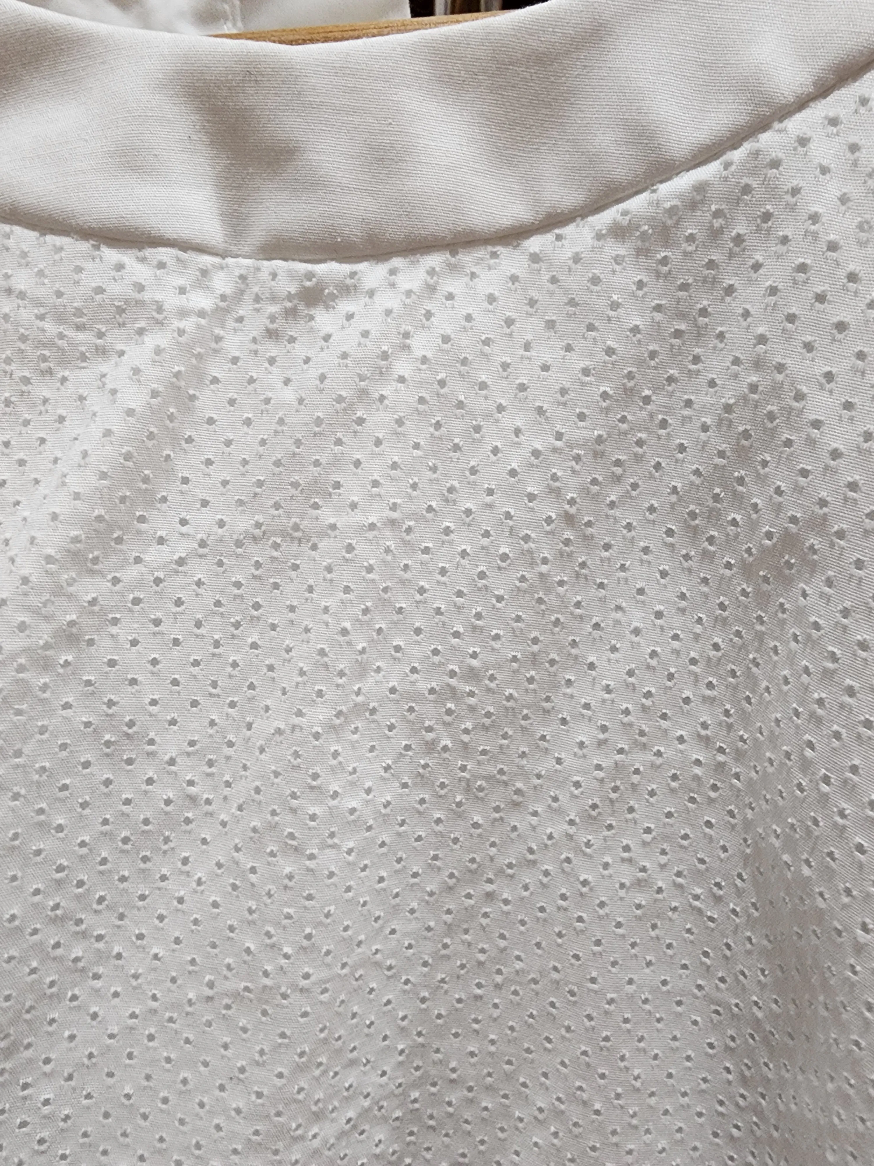 Gary Bigeni white cotton dress size 12