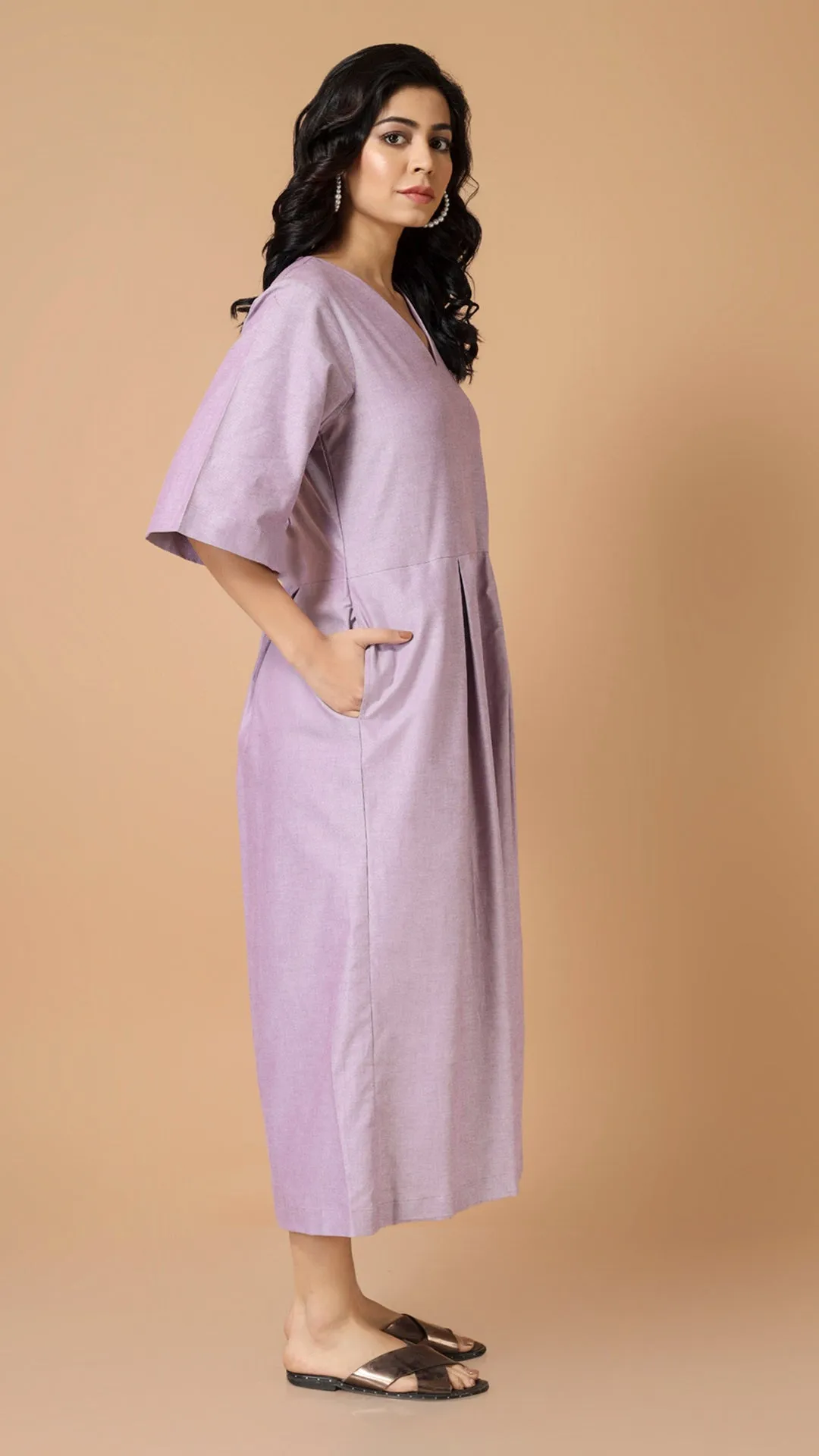 GATHERED JUMPSUIT