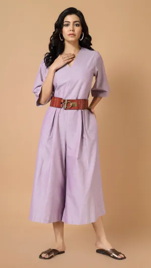 GATHERED JUMPSUIT